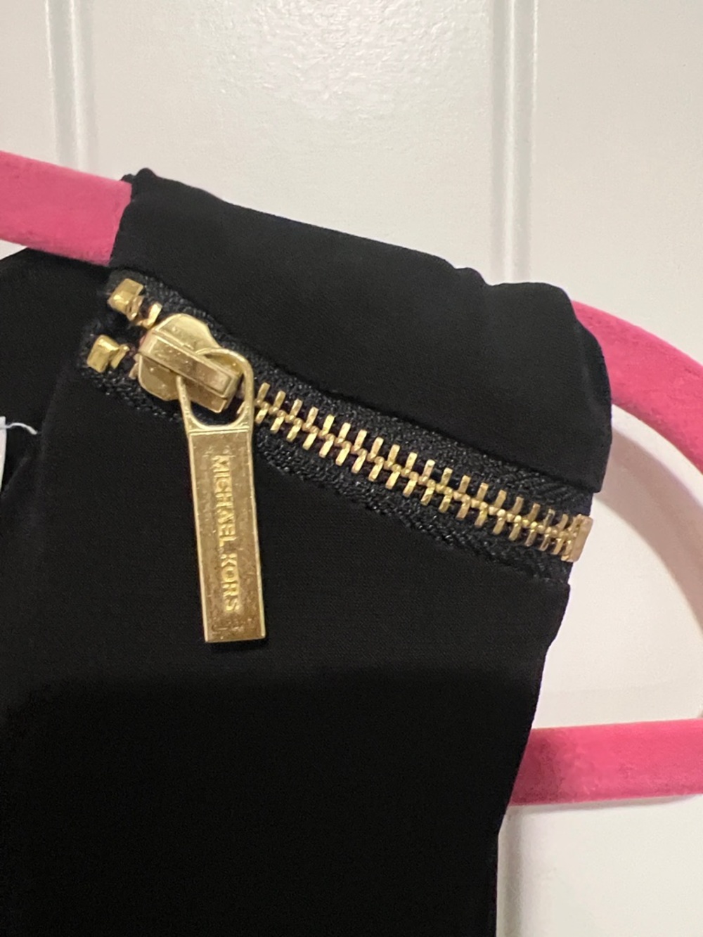 MICHAEL Michael Kors Black Jumpsuit with Gold Hardware and belt - Picture 4 of 12
